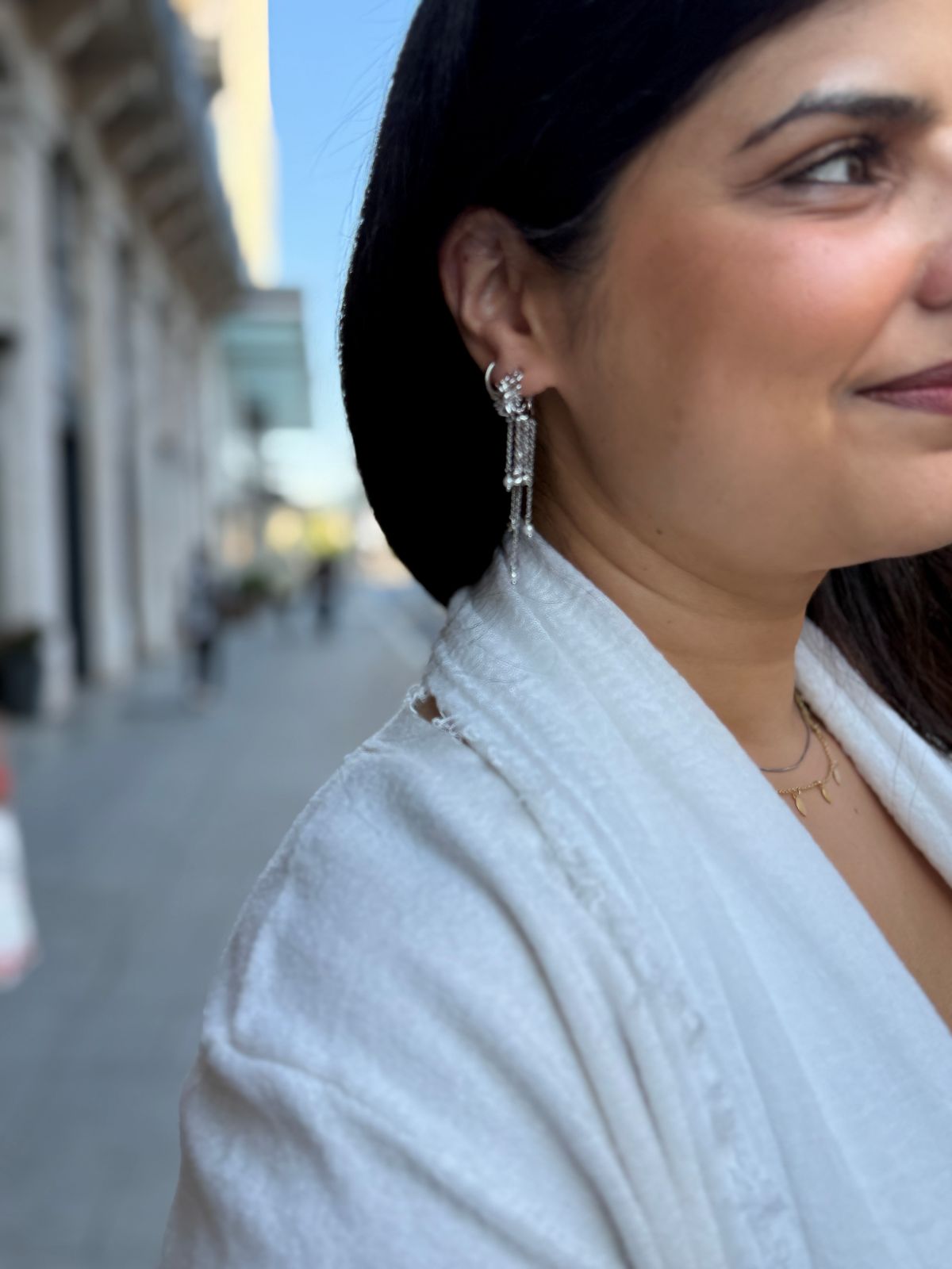 Bianca Silver Earrings