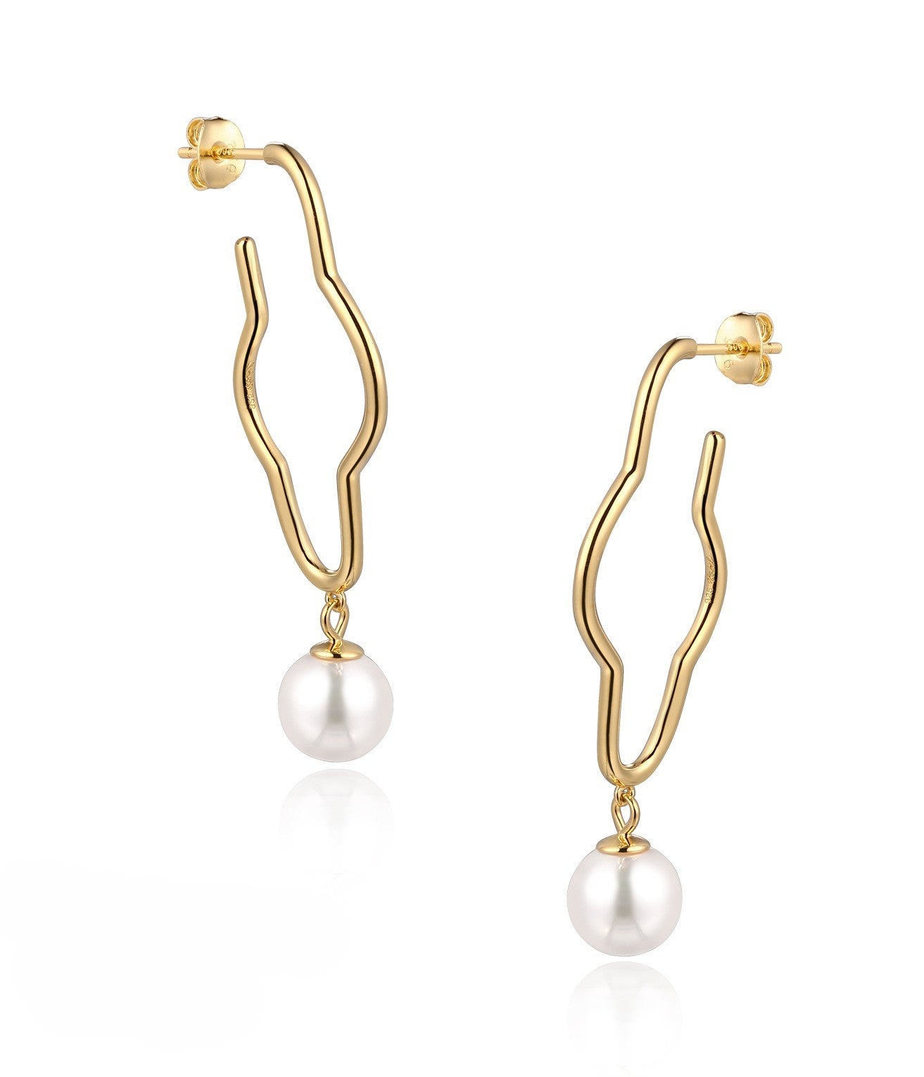 Iris Pearl Earrings