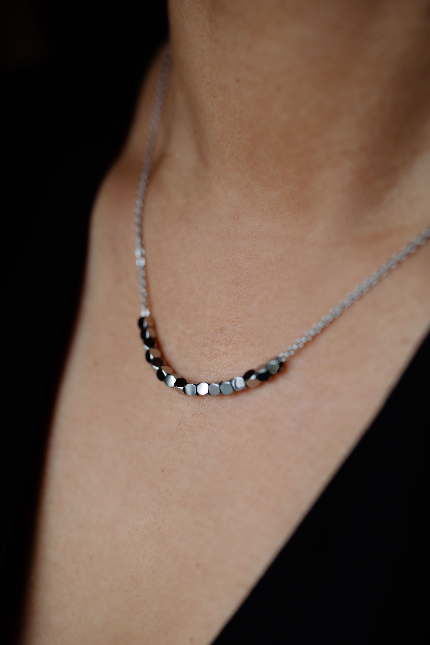 Melody necklace Silver