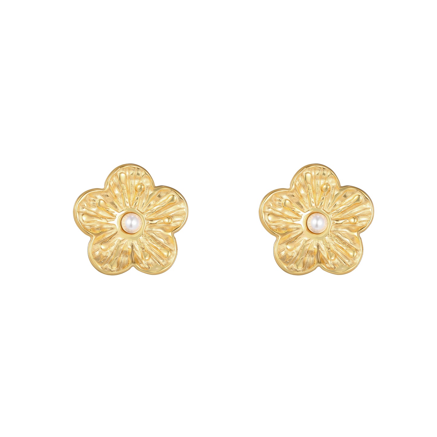 Golden Bloom Earrings