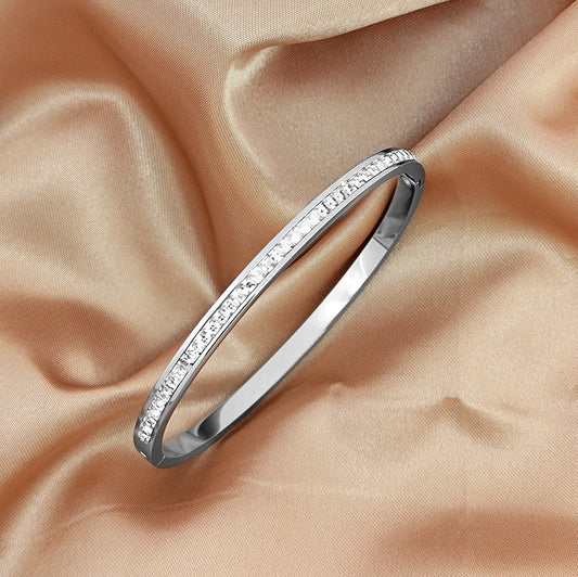 Liana Silver Bangle