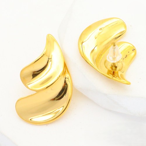 Golden Wave Earrings