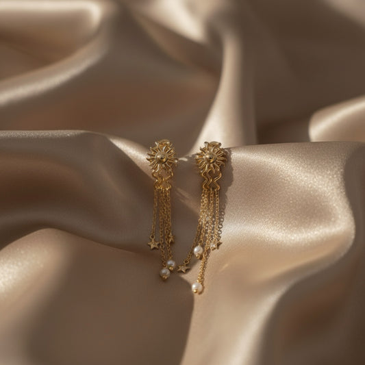Bianca Golden Earrings