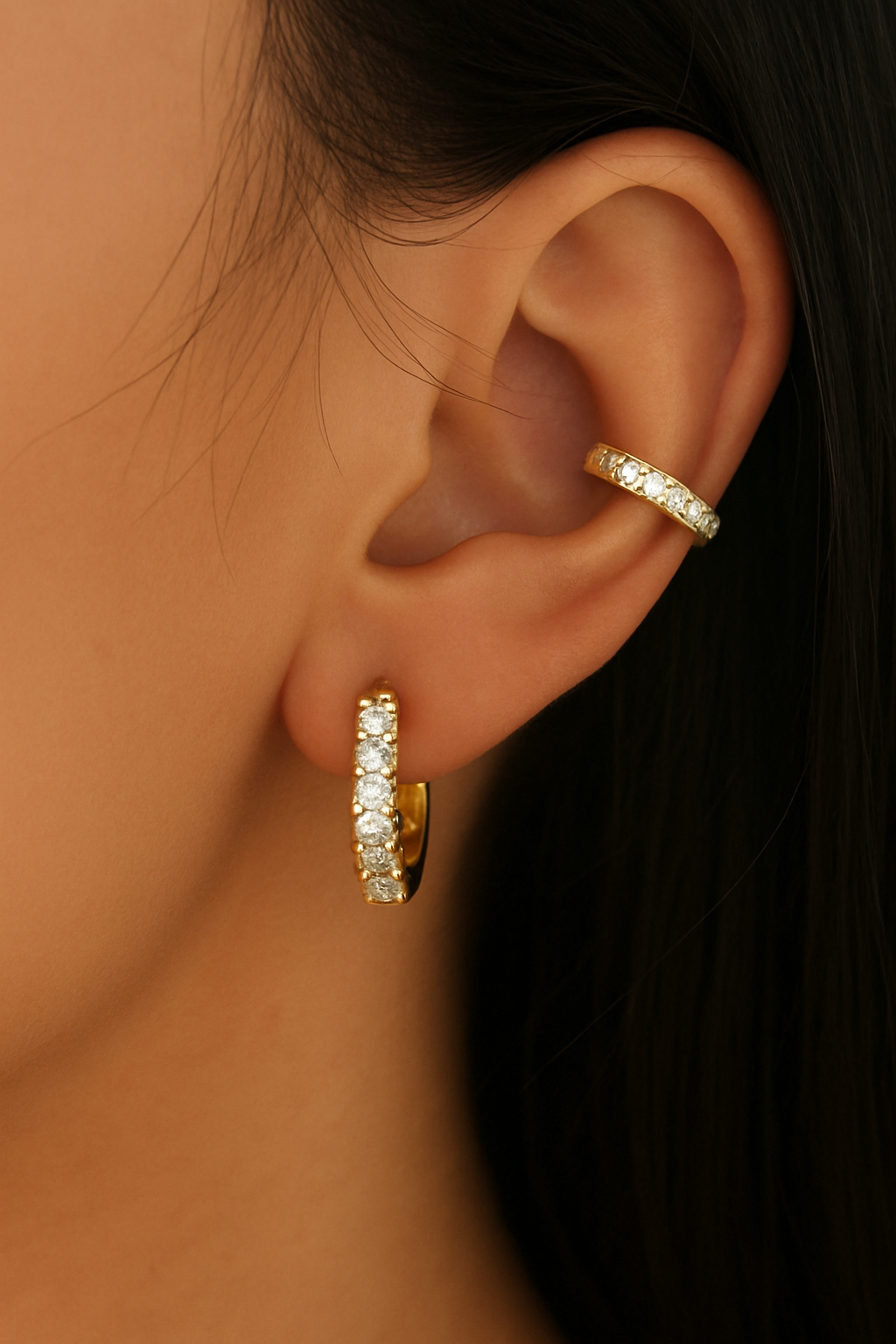 Sabrina Ear Cuff Gold