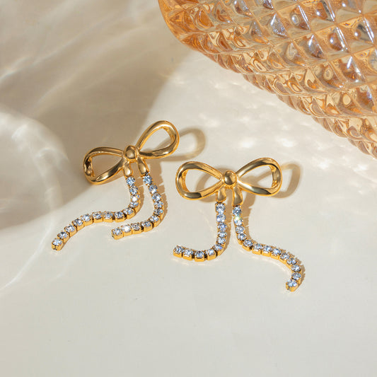 Noelle Bow Earrings
