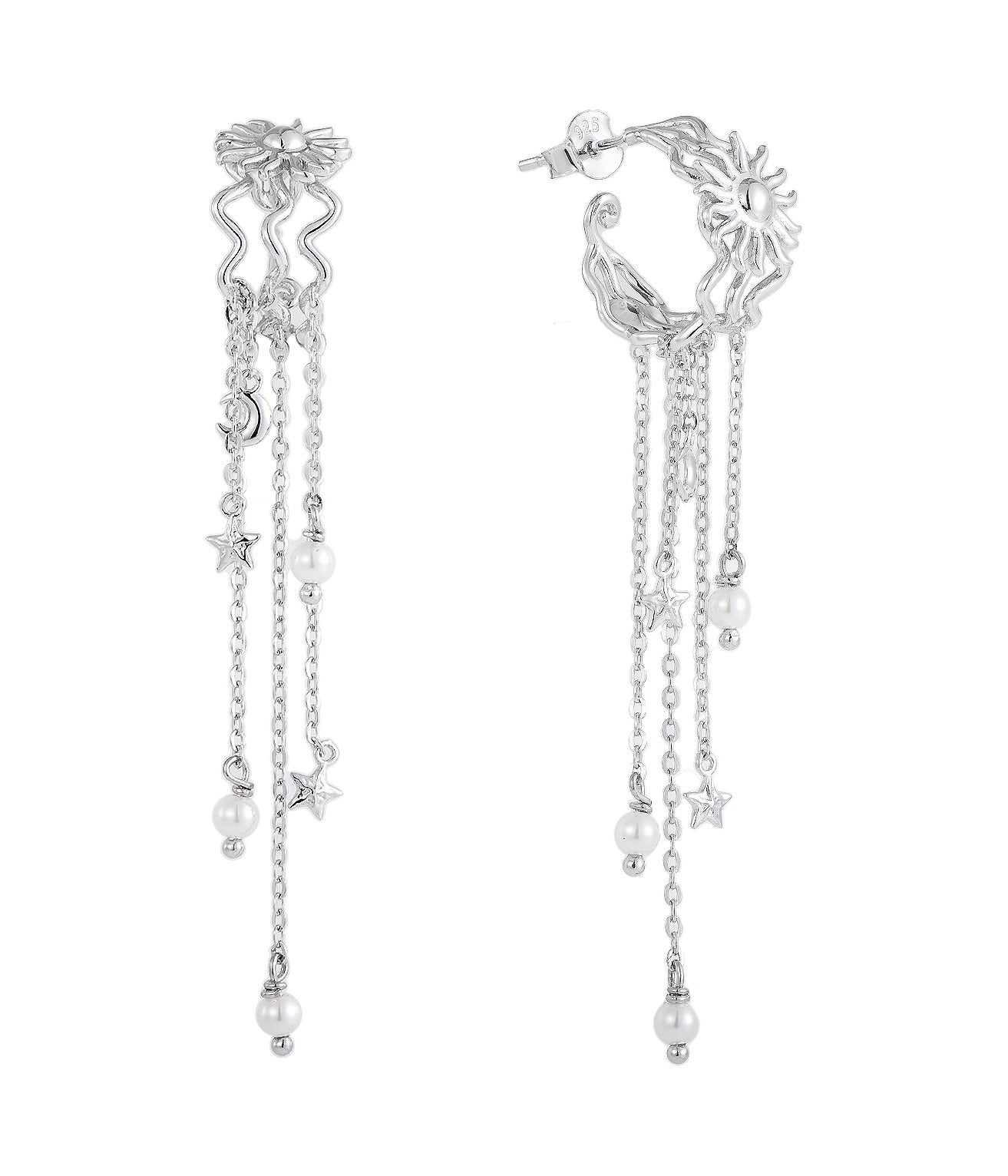 Bianca Silver Earrings