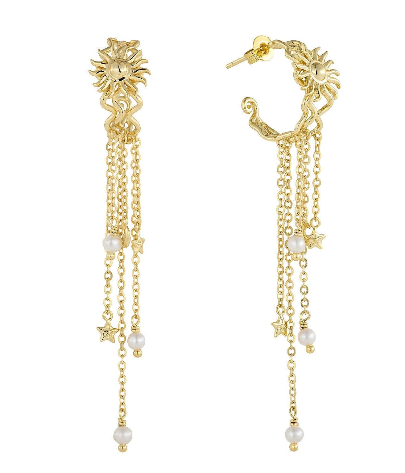 Bianca Golden Earrings